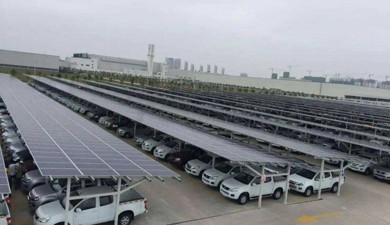 100千瓦光伏停车场投资多少，停车坪搭建光伏违建吗